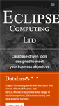 Mobile Screenshot of eclipsecomputing.ca